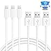 Travalo 10 Feet iPhone Lightning Cable Certified Charging Connector for iPhone, iPad and iPod (3 Pack)