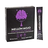 (10-Servings) Mellow Mojo Sleep Aid by Mental Mojo: Doctor-Designed Sleep Supplement Drink Mix Calms, Relaxes & Induces Deep Sleep