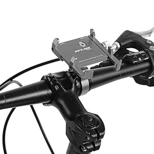 Weg Fiets Mountainbike Stuur Rvs Mobiele Telefoon Houder Fietsen Accessoire Titanium Anti Shake En Stabiele 360…