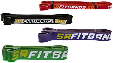 Resistance Band Training Kit | Professional grade bands for Athletes, Teams, Bodybuilding, Powerlifting or Crossfit | Choose Single Band or Set