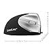 LuguLake Vertical Ergonomic Mouse Optical Mice, Wired, Right Hand Stress Relieving Black