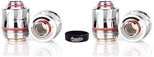 100% Authentic Uwell Valyrian 0.15ohm Atomizer Head Coils with Angelite Vape Band (4 Pack) - with Authenticity Code
