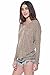 Alexander + David Women's Long Sleeve Dolman Knit Batwing Long Sleeve Blouse. Lightweight, Thin, Loose Pullover Top (Mocha, X-Large)