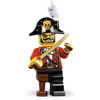 LEGO Minifigures Series 8 - PIRATE CAPTAIN