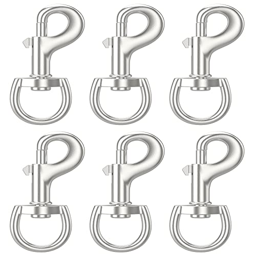 3 Inch Swivel Hooks Metal Spring Hooks for Keychain, Linking Dog Leash
