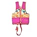Swimschool Swim Trainer Vest, Adjustable Safety Strap, Easy On and Off, Medium/Large, 33 lbs. to 55 lbs., Pink