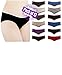 Sexy Basics Womens 12 Pack Grab Bag Spandex Hipster Panty, Colors May Vary (Small -5, Assorted Solids)