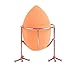 Hestya Makeup Sponge Holder Egg Sponge Stand Puff Display Stand Dryer Rack Makeup Sponge Support (Sponge is not included), 2 Pieces (Rose Gold)