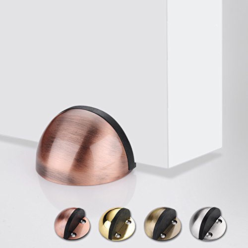 image for HaloVa Door Stopper, Free Punch Stainless Steel Brushed Door Stop, 3M 