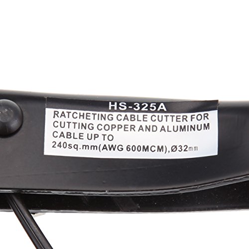 Iglobalbuy New Ratchet Cable Cutter Aluminum Copper Wire Cutter Hand Tool With Safety lock