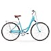 sixthreezero Body Ease Women’s 3-Speed Comfort Bike with Rear Rack, 26″ Wheels/ 17″ Frame, Teal, 17″/One Size (Renewed)thumb 1