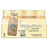 SCS Starbucks Frappuccino Coffee Drink - Vanilla - 9.5 Oz. - 12 Pk.