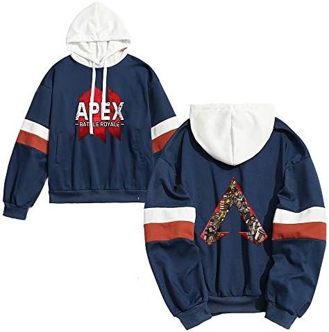 COKIMONL Apex Legends Pullover Fashion Hooded Sweatshirts Sports Sweater Top Comfortable Pullover Printed Blouses Unisex