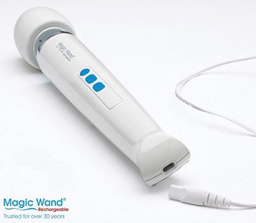 New Rechargeable Premium Magic Wand Original Body Wand Electric Massager + Includes a Free 4oz Warming Lotion