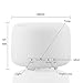 500ML Extra Large Capacity 7 Color Gradient Light Aroma Essential Oil Diffuser Ultrasonic Aromatherapy Machine Air Humidifier Mistener Atomizer with 4 Timer Settings (500ml)