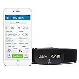 Jarv Bluetooth Wireless Heart Rate Monitor and Sensor. (soft adjustable chest strap) Use with iPhone 7 6 6S 6 Plus, iPad Mini, Air , Pro and All Other Apple IOS Devices