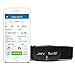 Jarv Bluetooth Wireless Heart Rate Monitor and Sensor. (soft adjustable chest strap) Use with iPhone 8 7 6 6S 6 Plus, iPad Mini, Air , Pro and All Other Apple IOS Devices