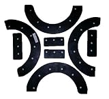 MOWERMANPARTS Snowthrower Paddle Set 20,21 or 22" for Craftsman 302565ma, 57121MA, 1687312sm