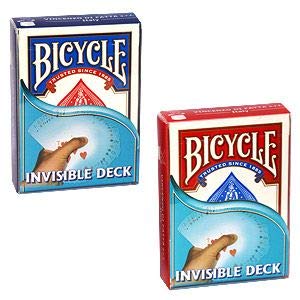 Bicycle Invisible Deck - Red - Card Games - Magic Tricks and Magic