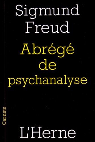 Abrégé de psychanalyse, 1938