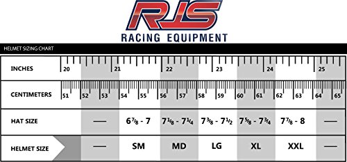 RJS RACING PRO RACING HELMET CARBON FIBER FULL FACED SNELL 2015 RATED ADULT 2X - Thumbnail 5
