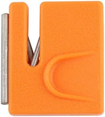 Amazon コンパクト シャープナー ミニポータブル マルチ ダイヤモンドシャープナー研ぎ器 ナイフ ハサミ ナイフアクセサリー ケース