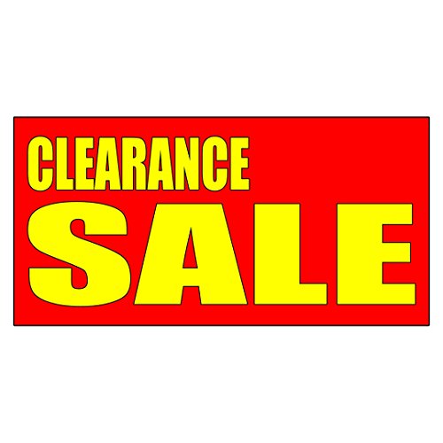 image for Fastasticdeals Clearance Sale Style 2 DECAL STICKER Retail Store Sign 