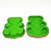 KeepingcooX 3D Bear Mousse Cake Mold Set, Approx. 8.5 Inch Cake Baking Mold - Novelty Silicone Cake Pan for Kids, Nonstick Bakeware, 8.46 x 6.89 x 0.98 Inches (Bear)