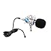 Earamble Professional Studio Recording Condenser Microphone Plug and Play Mic, Cardioid Pickup, Compatible Phone, Computer, Laptop, Mac for Youtube, Podcasting, Twitch, Games Broadcast (Blue)