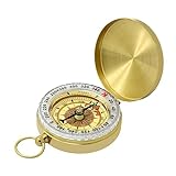 Camping Survival Compass Glow in The Dark Military