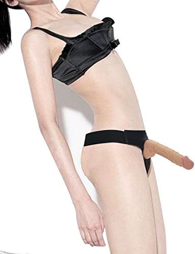 Aixibb 8.26 Inch Female Strap-on Finger Vinrator G-S Vibe for Clītoris Sexx Game Toys for Women (Color : Flesh)