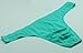 Soojun Mens Traceless Sexy Thongs Low Rise Underwear Ice Silk Briefs, Large, Black