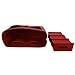 Enerhu Felt Insert Bags Handbag Tote Purse Organizer 10 Pockets Bag in Bag Backpack Travel Storage Pockets Red M
