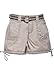 Hippie Women's Cotton Cargo Shorts with Belt