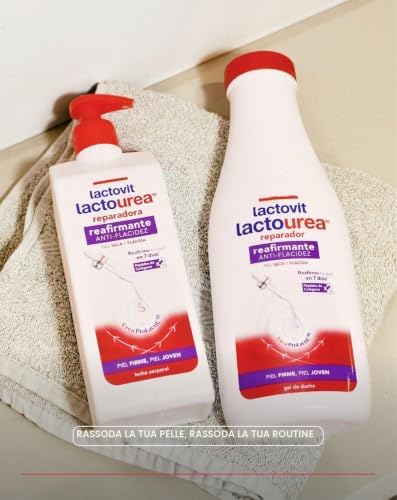 - Latte Corporale Rassodante Lactourea 400 ml – Ripara e Rassoda la Pelle Secca e Flaccida – Con Urea ProLactic10 e Peptidi di Collagene – Pelle Più Sodo in 7 Giorni – Approvato da
