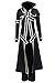Ya-cos Men's Cosplay Costume Battle Suit Black