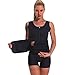 HOPLYNN Sweat Vest for Women, Adjustable Neoprene Sauna Waist Trainer Vest for Weight Loss Black/4XL