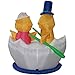 Impact Canopy Inflatable Outdoor Easter Decoration, Easter Chicks and Boat, 5 Feet Tall