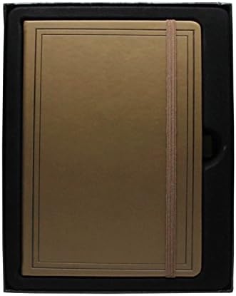 AlphaSketch Premium Hardcover Sketchbook (5.8"x 8.3")- Chestnut Brown Leather Journal in Gift Box - 200 Recycled Blank White Pages - Perfect for Pro Artist Designers, Beginner Artists, Kids