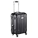 Goplus Expandable Carry On Luggage, 20-inch ABS Hardside Travel Bag, Lightweight Trolley Suitcase with Spinner Wheels