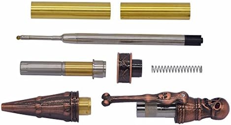Skull Twist Pen Kits for the Lathe (Skull twist Pen Kit)