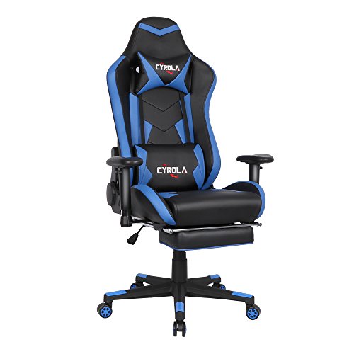 Cyrola Gaming Chair for Adults PC Racing Gamer Video Game Chair High Back 90180