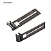 Hotop 6 Pieces Dishwasher Replacements Includes W10195839 Dishwasher Rack Adjuster W10195840 Dishwasher Positioner W10250160 Adjuster Arm Clip-lock Compatible with Kenmore and More