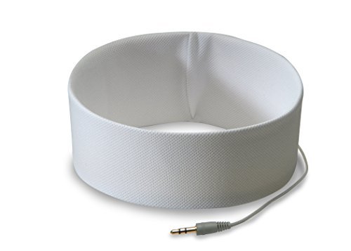 RunPhones Classic Exercise Headphones | Ideal for All Workouts | Precise Sound, Slim Speakers In a Moisture-Wicking Headband |New Model 2017 (Cool White, Medium)
