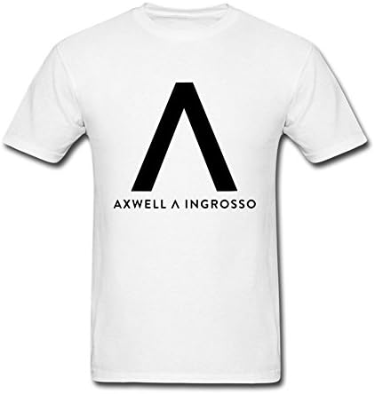 Cinxon Man Axwell Ingrosso 100% Cotton Tee Shirt White L