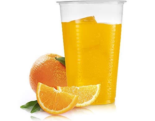 Settings 9oz Clear Plastic Disposable Cups 80 Count (2 pack)