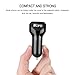 IKOPO Quick Charge 3.0 Car Charger, 30W Dual Output USB Smart 5V/2.4A + USB Car Charger QC 3.0 Suitable for iPhone iPad Samsung Galaxy edge and Other USB Powered Devices (Black)