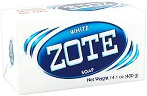 Amazon Com Pack Of 3 Bars Zote White Laundry Bar Soap With Even More Whitening Power Satin Remover Light Fresh Scent Safe For Delicate Clothes 3 Bars 14 1oz Each Bar Health