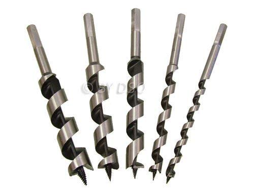 Toolzone 5Pc Hex Shank Auger Bits