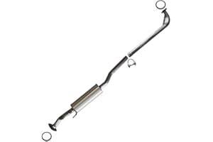 Northeastern Exhaust | Stainless Steel Exhaust Resonator Pipe Compatible for 1997-2001 Toyota Camry 2.2L | 1999-2001 Toyota Solara 2.2L | 2002-2003 Toyota Solara 2.4L | Free Clamp and Gaskets Included